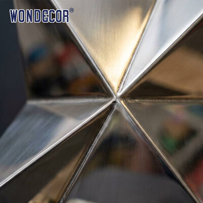 Large Mirror Stainless Steel Geometric Faceted Camel Sculpture for City Plaza & Scenic Spot Landscape